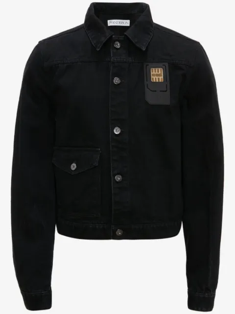 JW Anderson Sim Card cotton trucker jacket