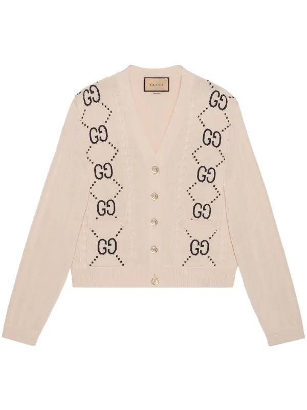 Gucci GG Jacquard Cotton Jacket - Farfetch