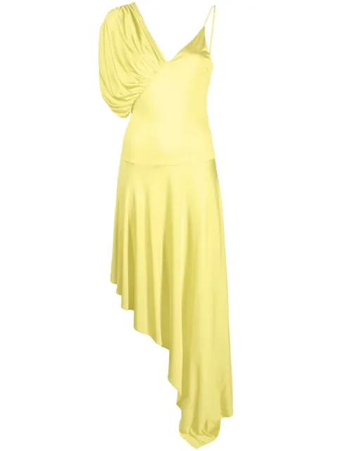 Stella McCartney asymmetric draped dress