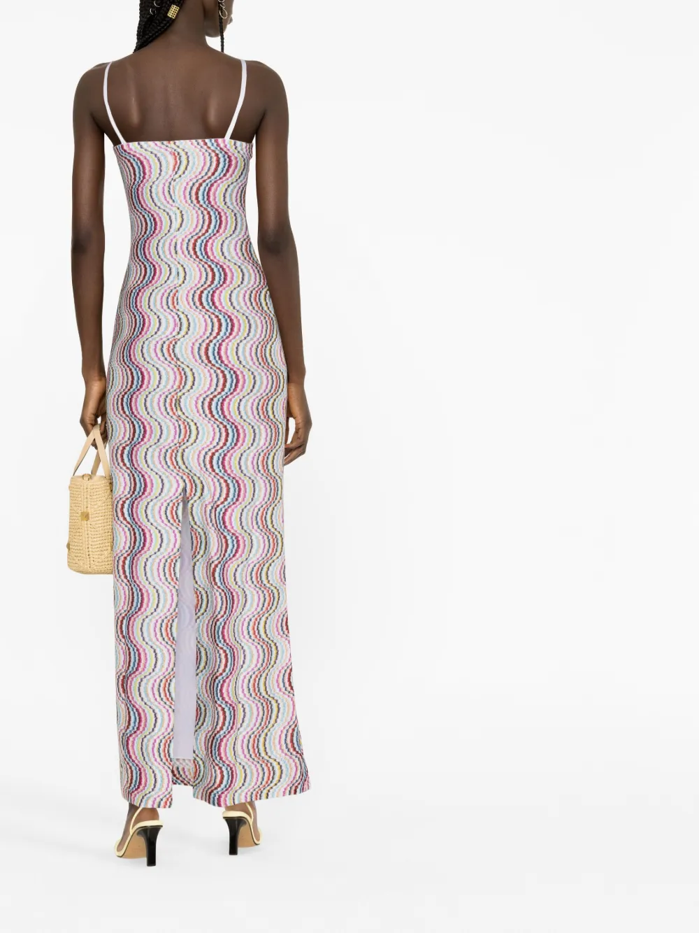 Missoni Lamé Knitted Maxi Dress Farfetch