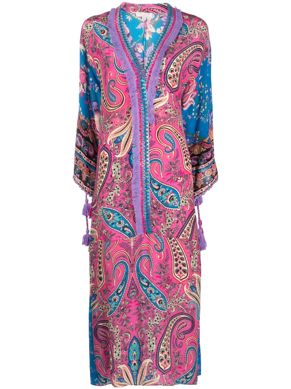 Anjuna Lilly paisley-print dress