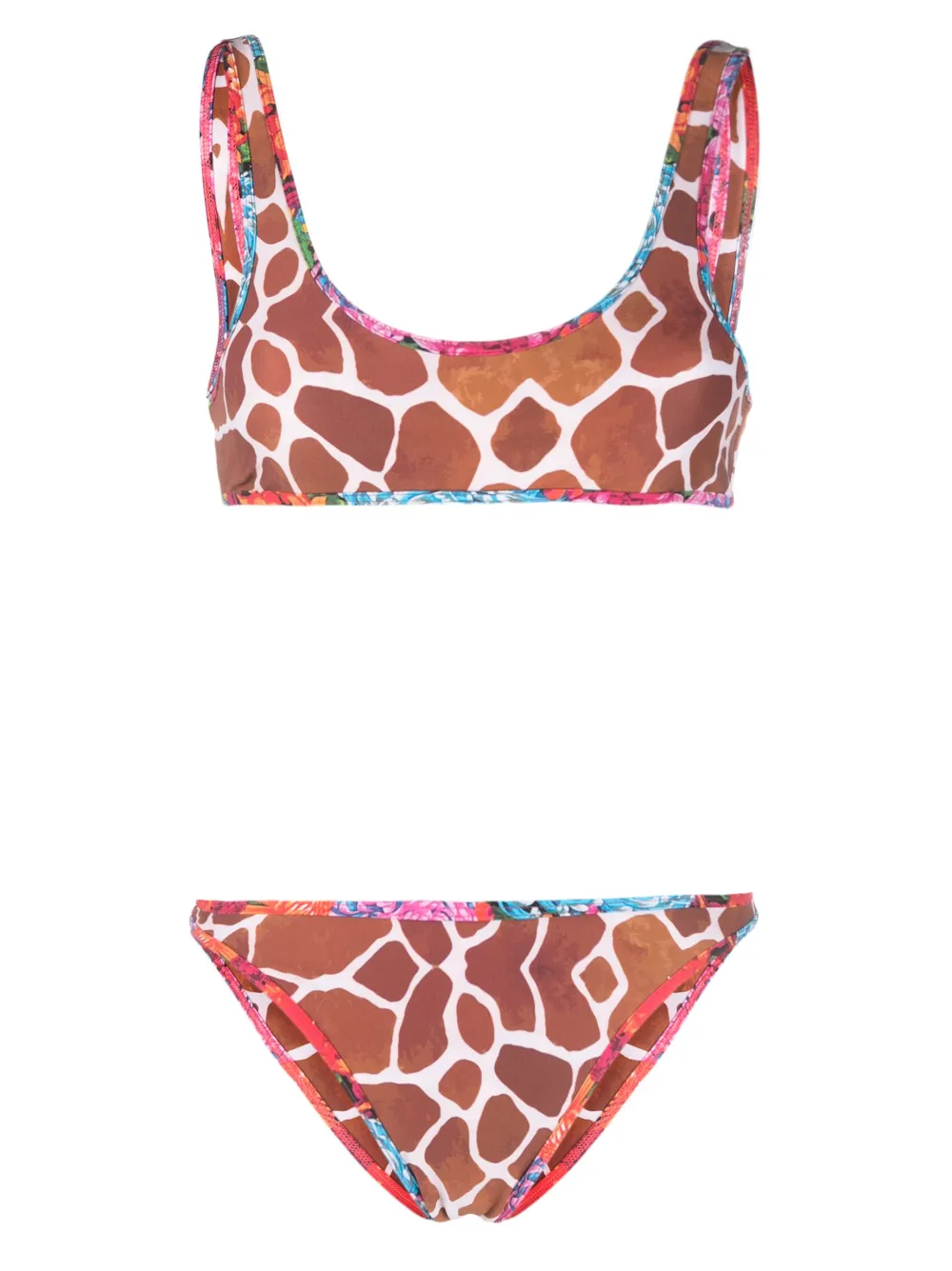REINA OLGA GIRAFFE PRINT BIKINI