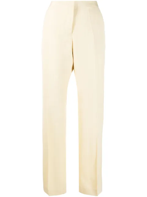 Jil Sander pressed-crease tailored trousers 