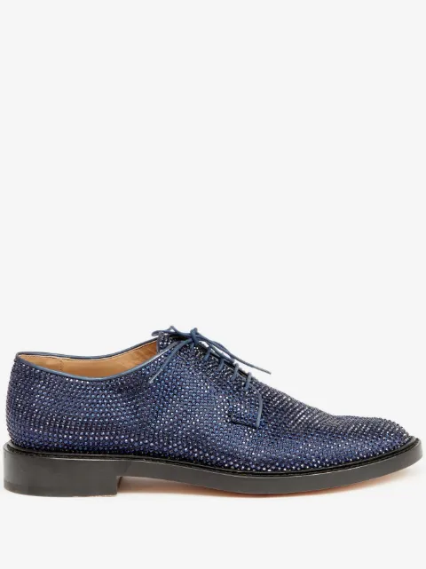 Maison Margiela Tabi rhinestone-embellished Derby shoes