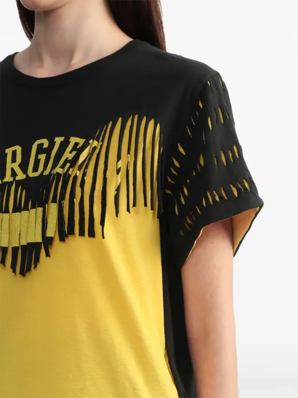 Maison Margiela Dècortiquè Fringe T-shirt | italist, ALWAYS