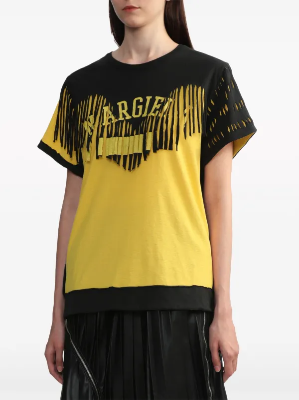 Maison Margiela Dècortiquè Fringe T-shirt | italist, ALWAYS