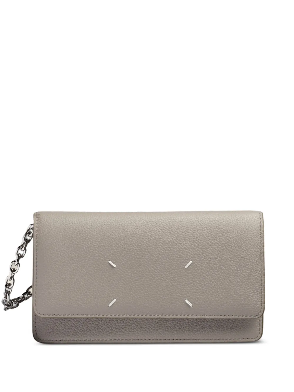 Maison Margiela chain-strap leather wallet | Grey | Image 1