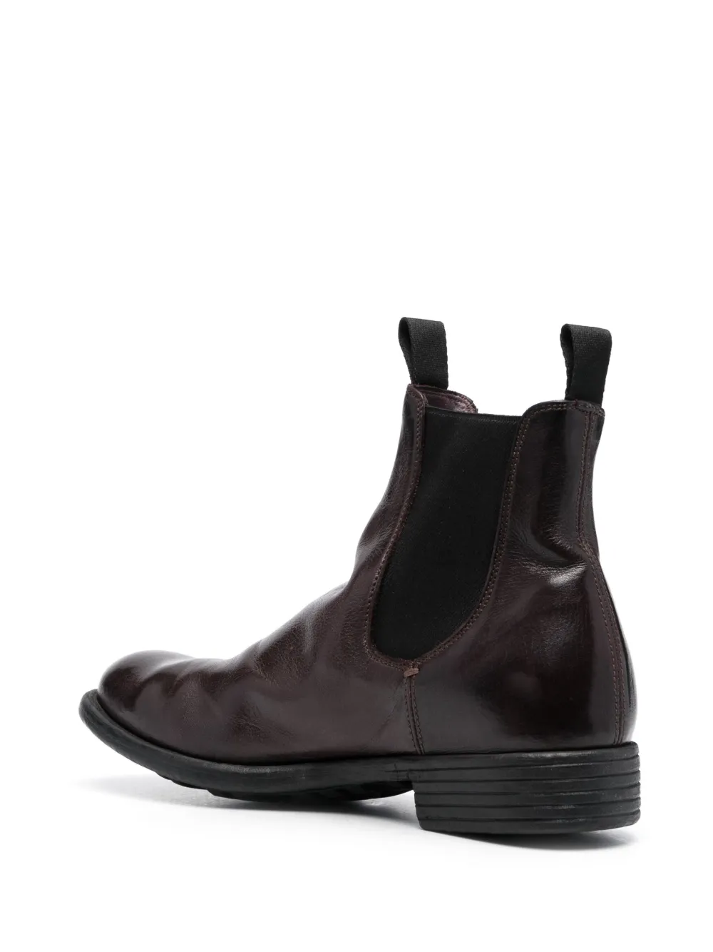  Officine Creative Calixte 004 Leather Ankle Boots - Brown 