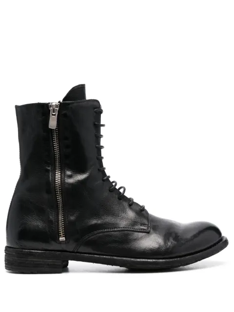 Officine Creative Lexikon 149 leather ankle boots