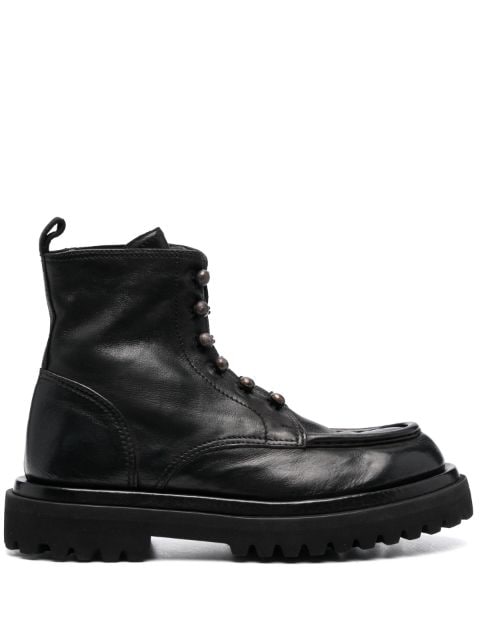 Officine Creative Wisal 103 leather ankle boots