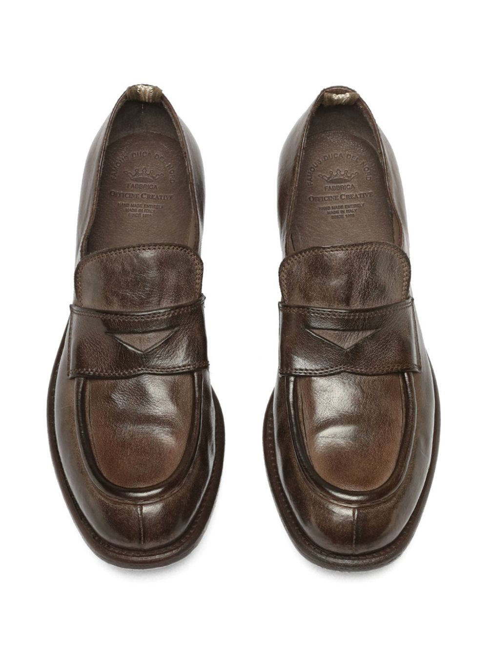 Officine Creative Otto loafers Bruin