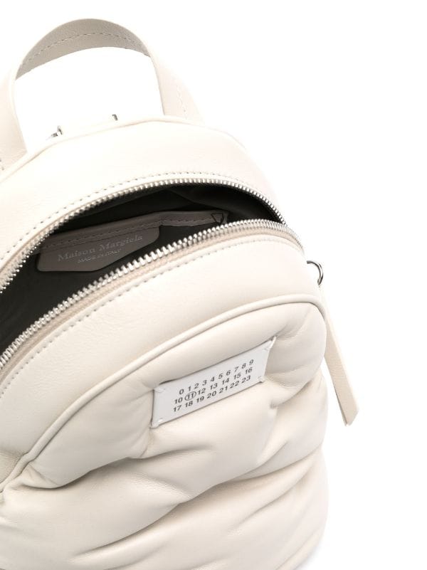 Maison Margiela Glam Slam Quilted Backpack - Neutrals