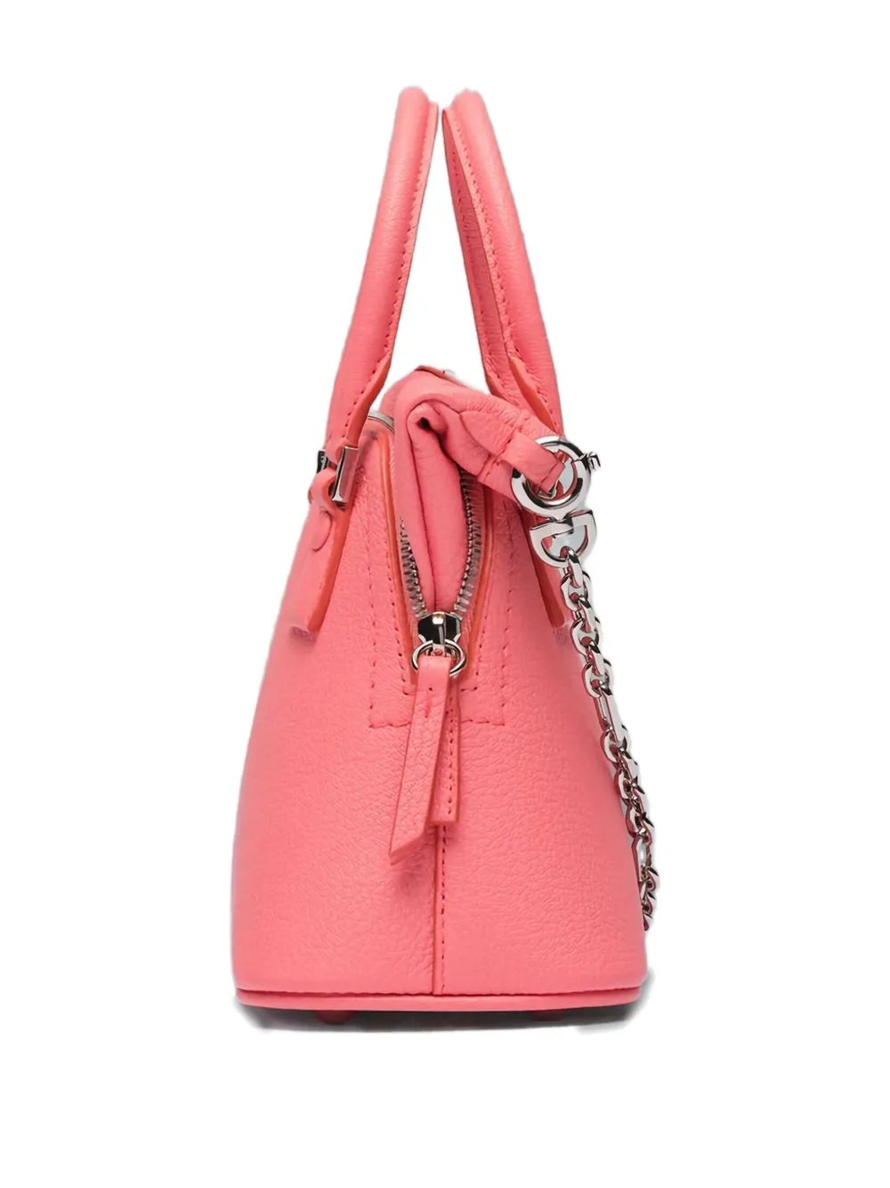 Maison Margiela 5ac Top-handle Zip-fastening Satchel Bag In Pink