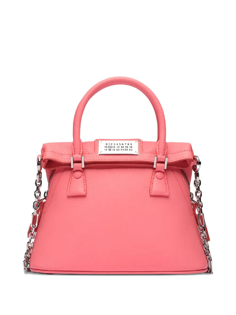 Maison Margiela 5AC top-handle zip-fastening satchel bag - Roze