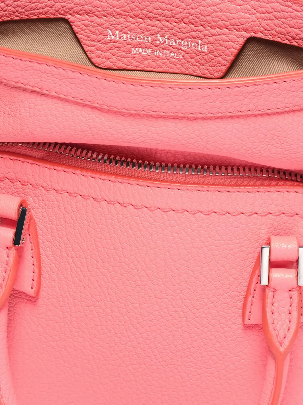 Maison Margiela 5AC tas met ritssluiting en handvat Roze