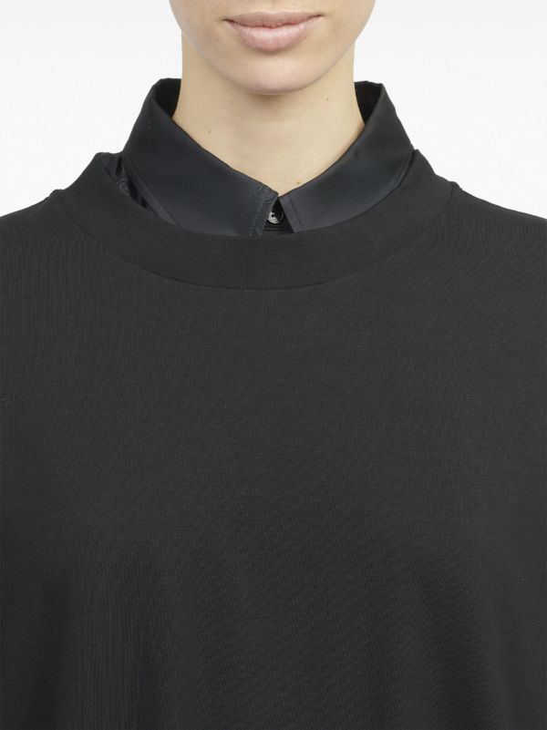 MM6 Maison Margiela Layered long-sleeved T-shirt - Farfetch