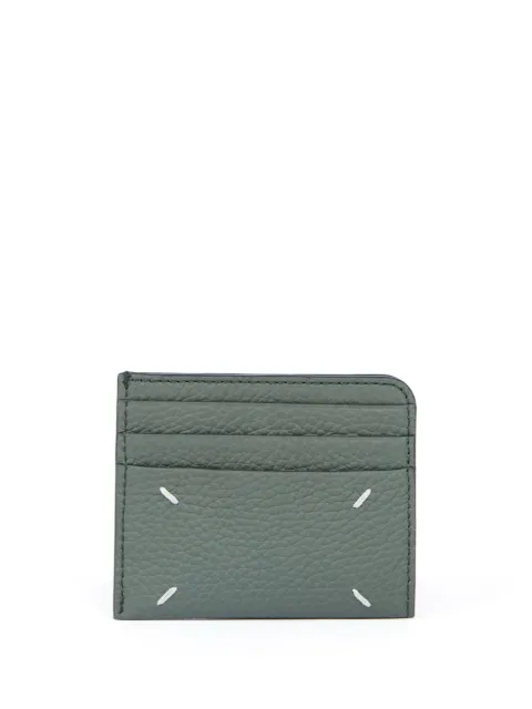 Maison Margiela four-stitch leather card holder