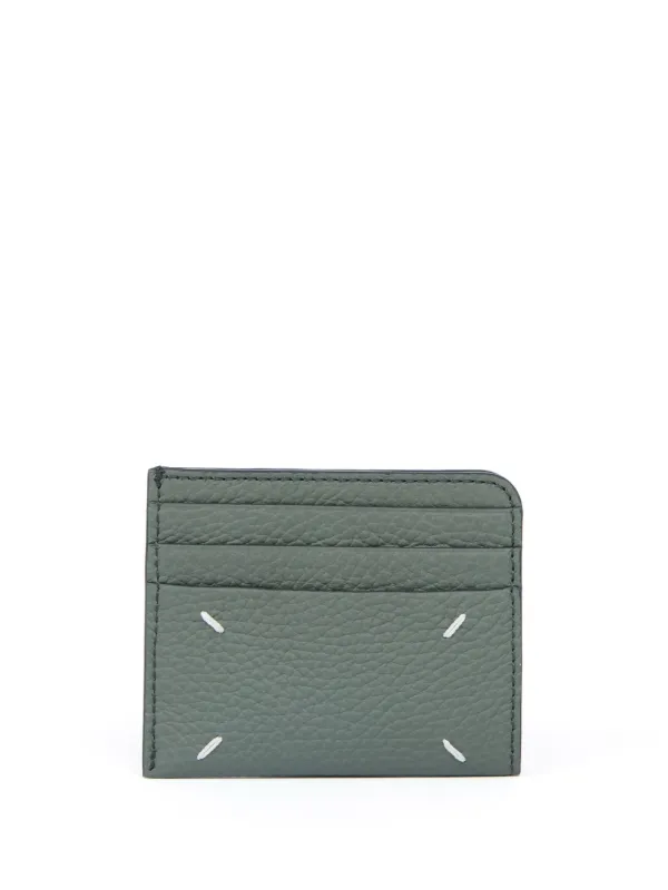 Maison Margiela four-stitch Leather Card Holder - Farfetch