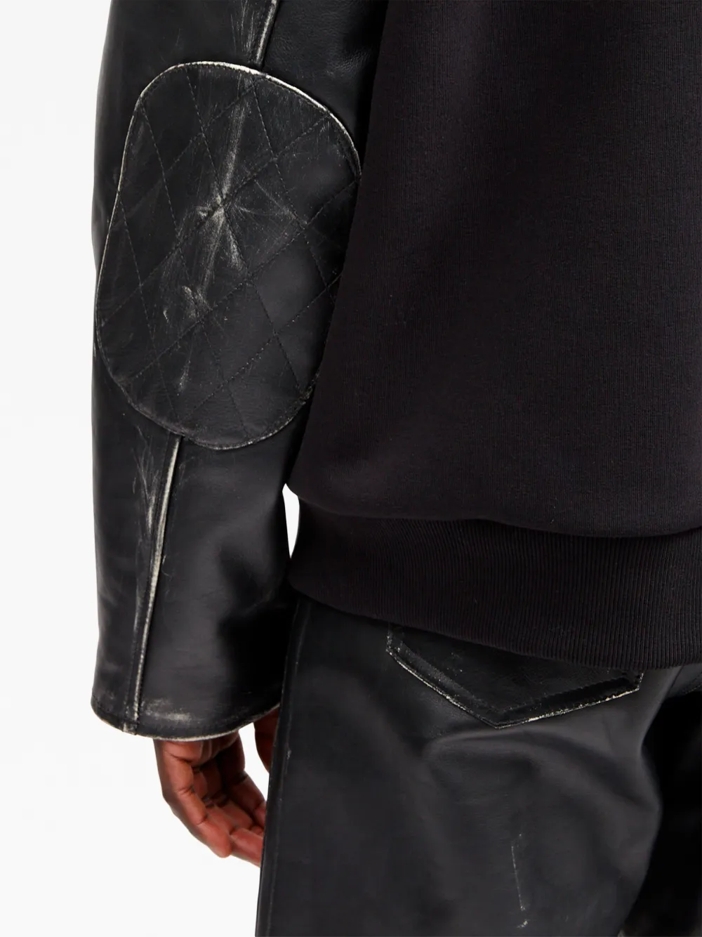 MM6 Maison Margiela zip-up Hooded Jacket | Black | FARFETCH
