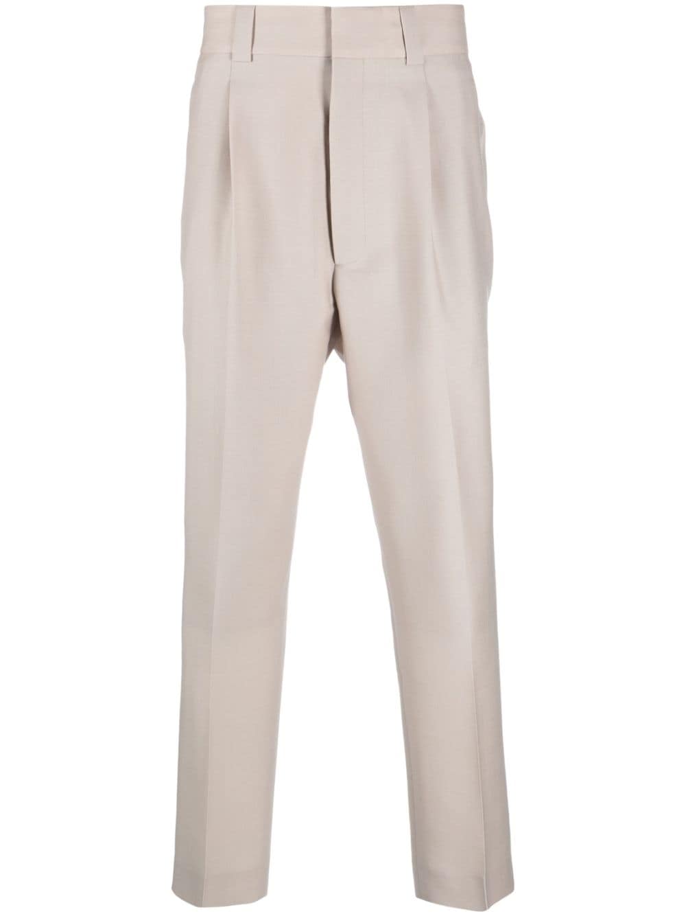 FEAR OF GOD PLEATED TAPERED-LEG TROUSERS