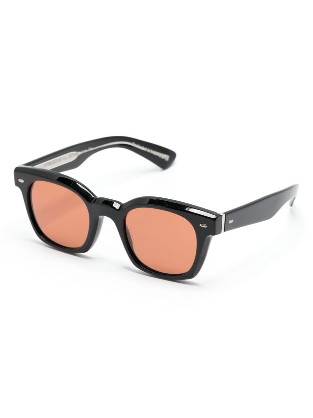 Oliver Peoples Merceaux square-frame sunglasses - Zwart