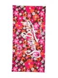 MC2 Saint Barth Kids logo-print beach towel - Pink