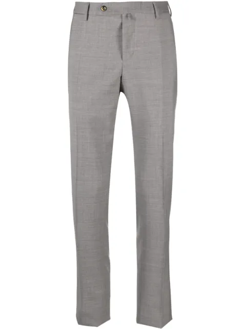PT Torino tailored-cut tapered trousers