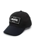 Zadig & Voltaire Kids logo-patch baseball cap - Black