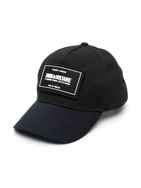 Zadig & Voltaire Kids Boné com patch de logo
