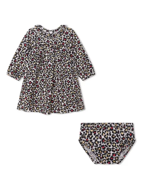 Michael Kors Kids cheetah-print dress set