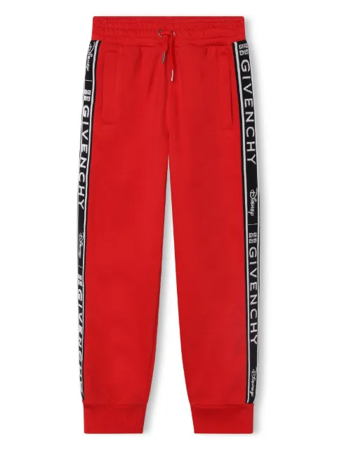 Givenchy Kids x Disney logo-tape track pants