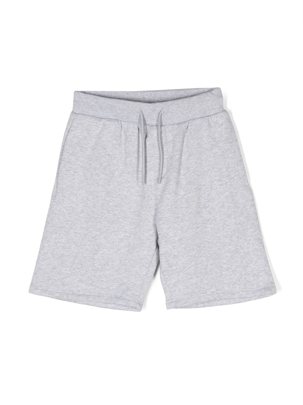 Kenzo Kids' Logo印花及膝短裤 In Grey