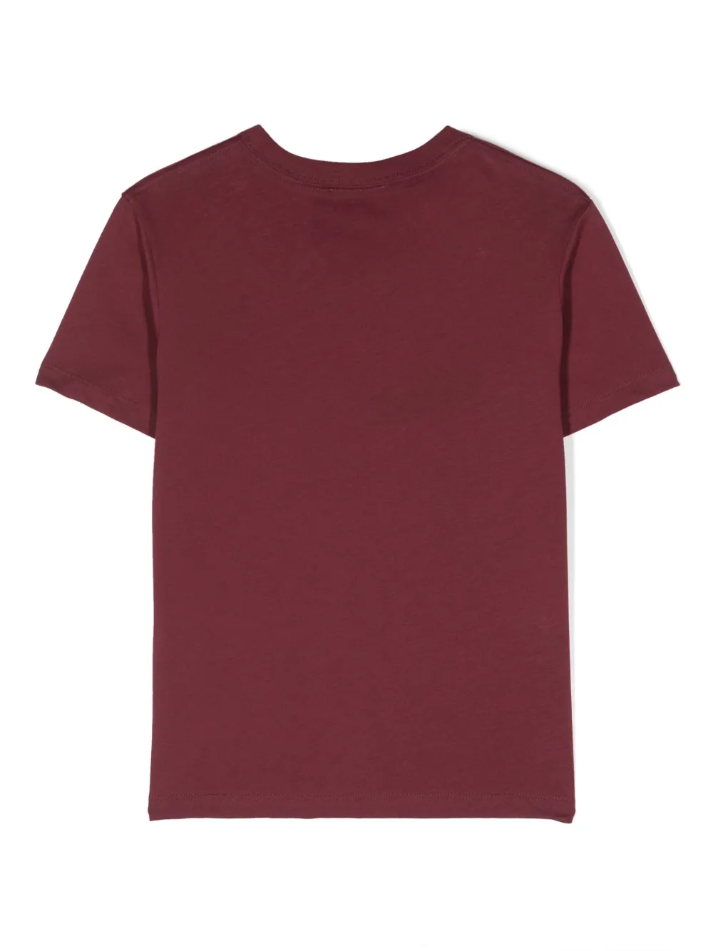 Lanvin Enfant T-shirt met logoprint - Rood