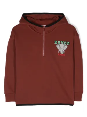 Red store kenzo hoodie