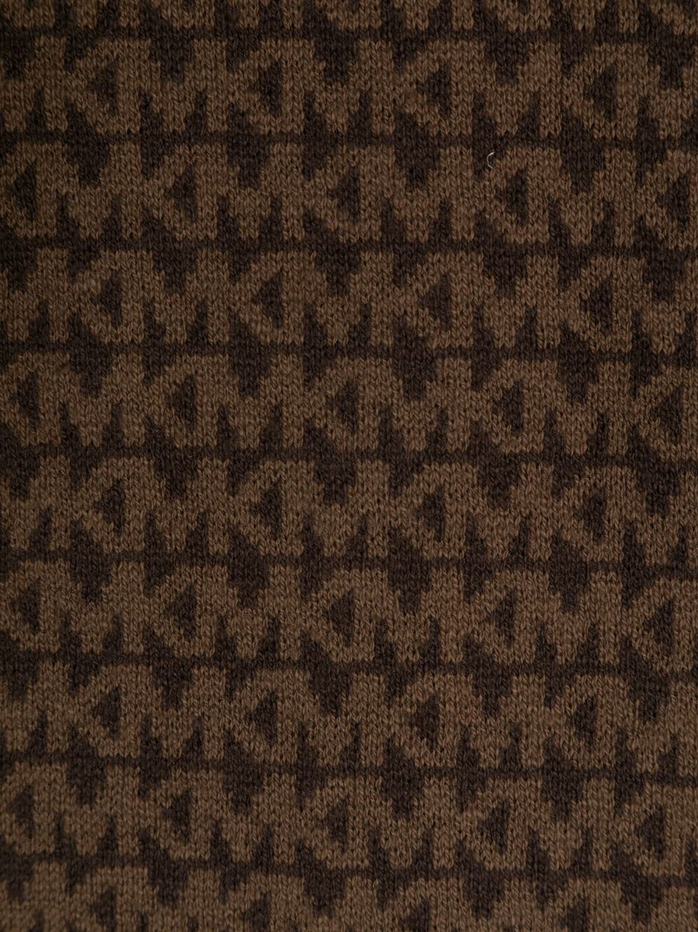 Image 2 of Michael Kors Kids monogram-pattern logo-plaque scarf