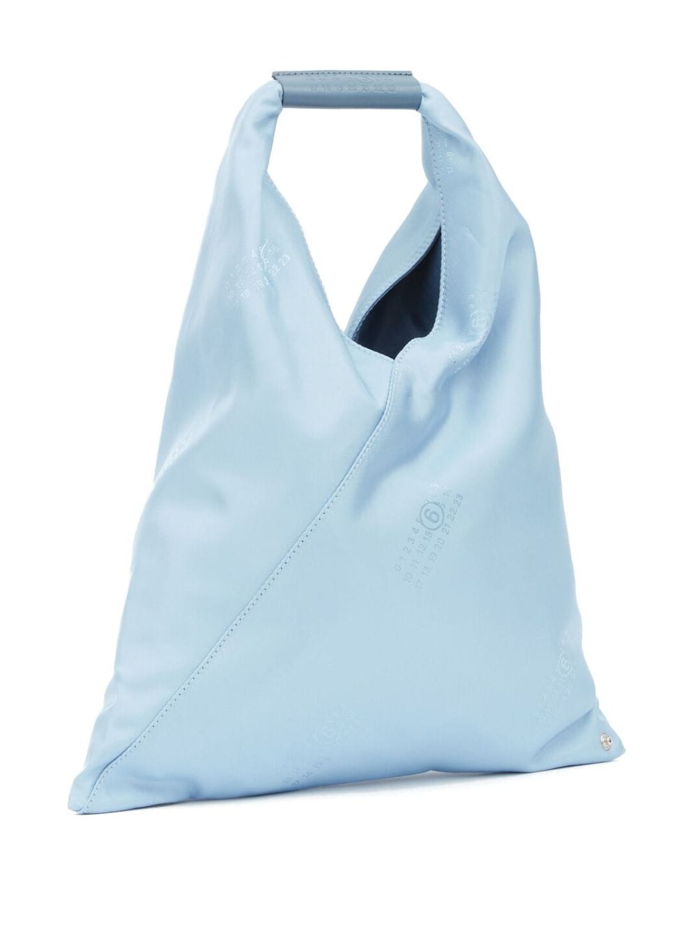 Shop Mm6 Maison Margiela Small Classic Japanese Tote Bag In Blue