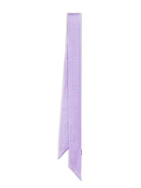 Givenchy 4G monogram-jacquard silk neck tie