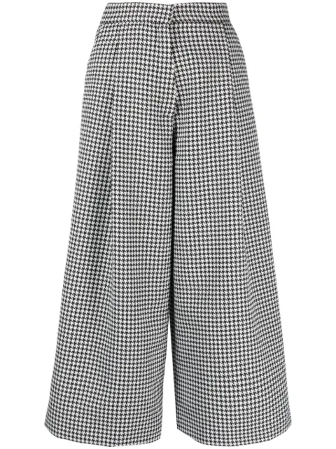 Viktor & Rolf houndstooth-mønstrede bukser