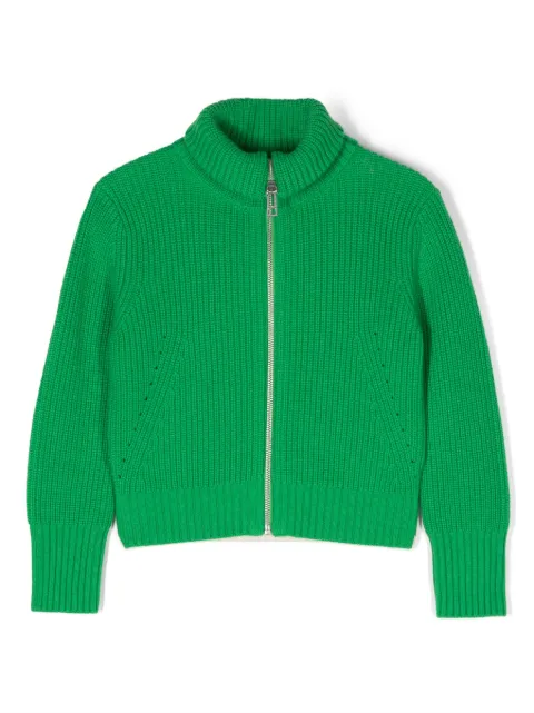Zadig & Voltaire Kids كنزة منسوجة بشعار بحياكة إنتارسيا