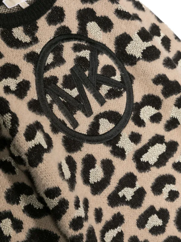 Michael kors 2024 dress leopard print