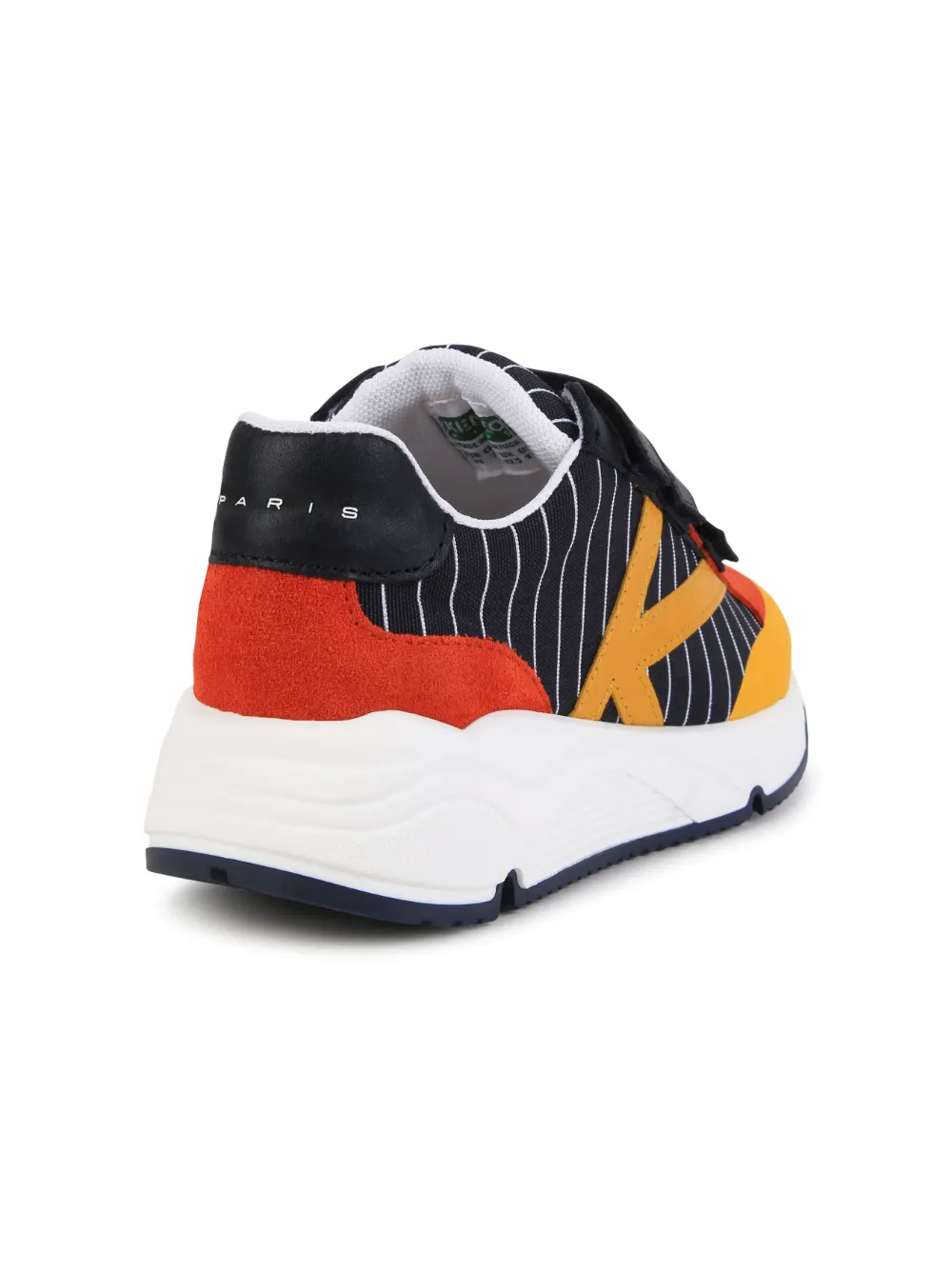  Kenzo Kids Panelled Low-top Sneakers - Blue 