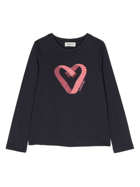 Lanvin Enfant Sweater met logoprint