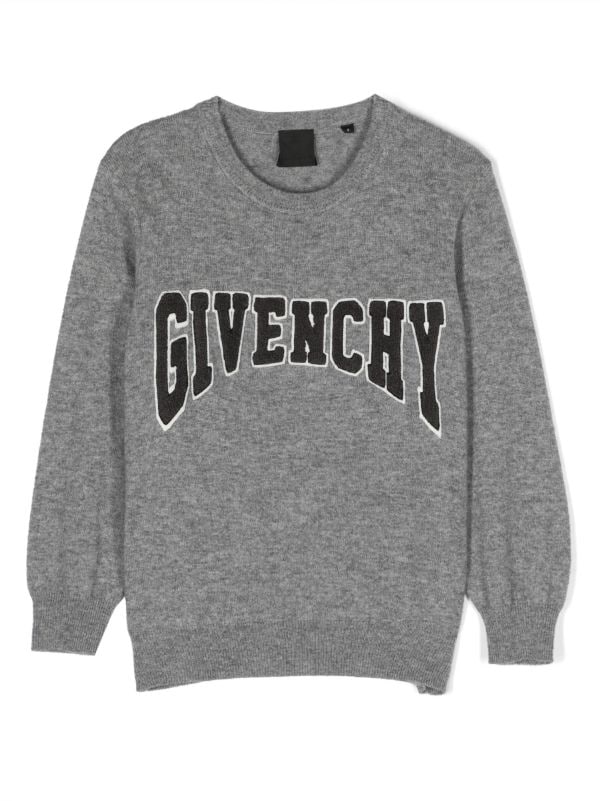 GIVENCHY: Sweater kids - Grey  GIVENCHY sweater H15346 online at
