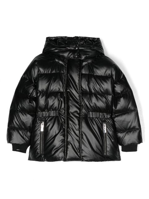 Givenchy Kids logo-print puffer jacket