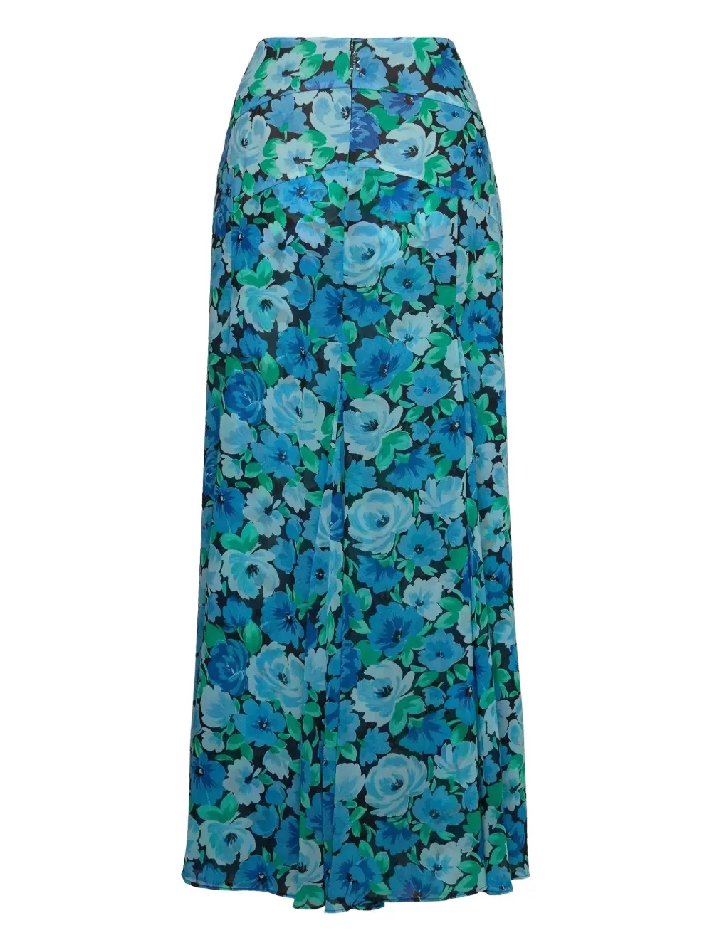 ROTATE BIRGER CHRISTENSEN Midi-rok met bloemenprint Blauw
