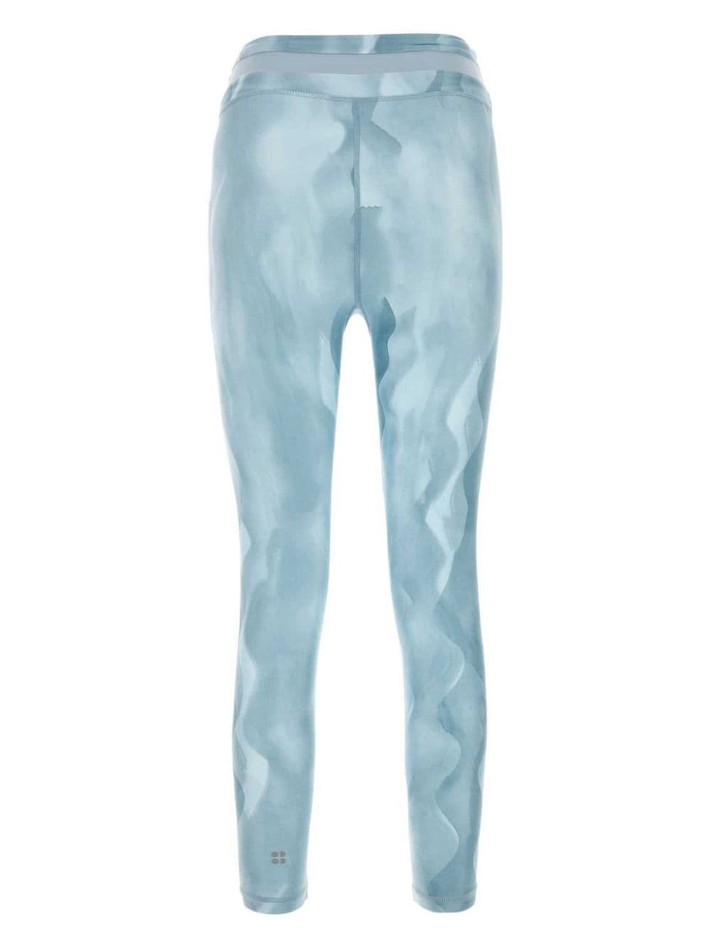 Sweaty Betty abstract-print leggings - Blauw