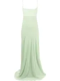 THE ANDAMANE cowl-neck maxi dress - Green