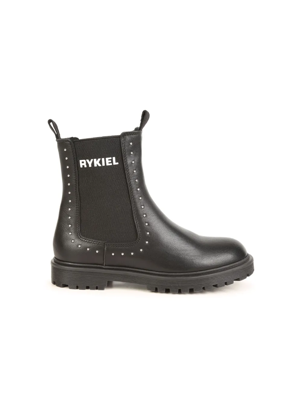 SONIA RYKIEL ENFANT Leren Chelsea laarzen - Zwart