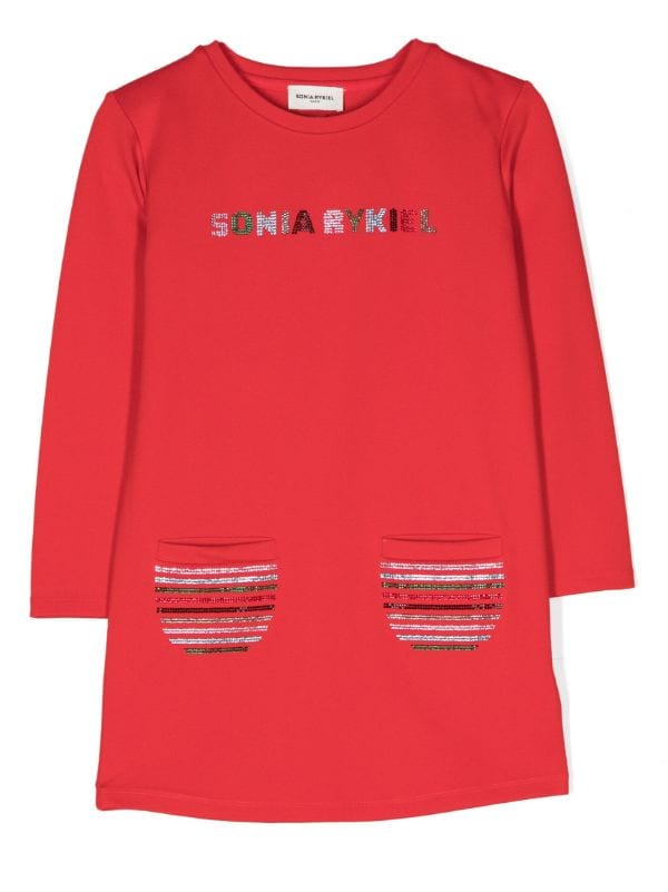 SONIA RYKIEL ENFANT ビーズトリム ワンピース - Farfetch