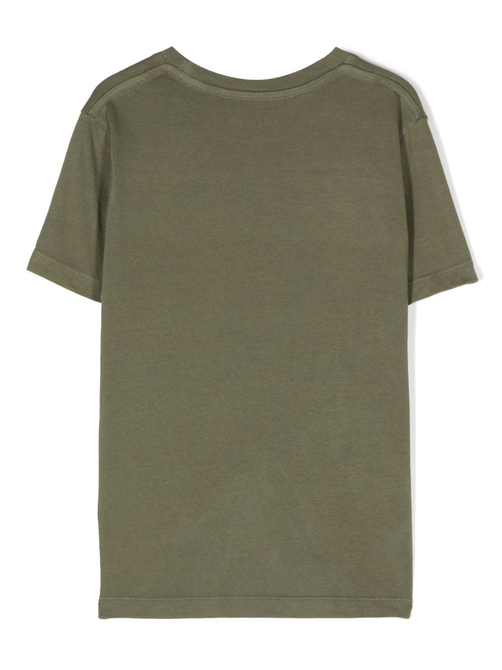 Shop Zadig & Voltaire Logo-print Crew-neck T-shirt In Green